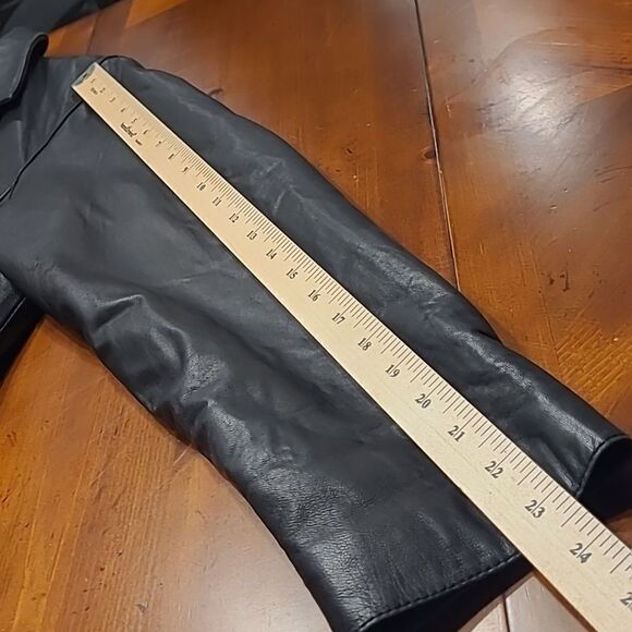 Port Authority signature sz L genuine leather jacket buttery soft - Picture 5 of 11